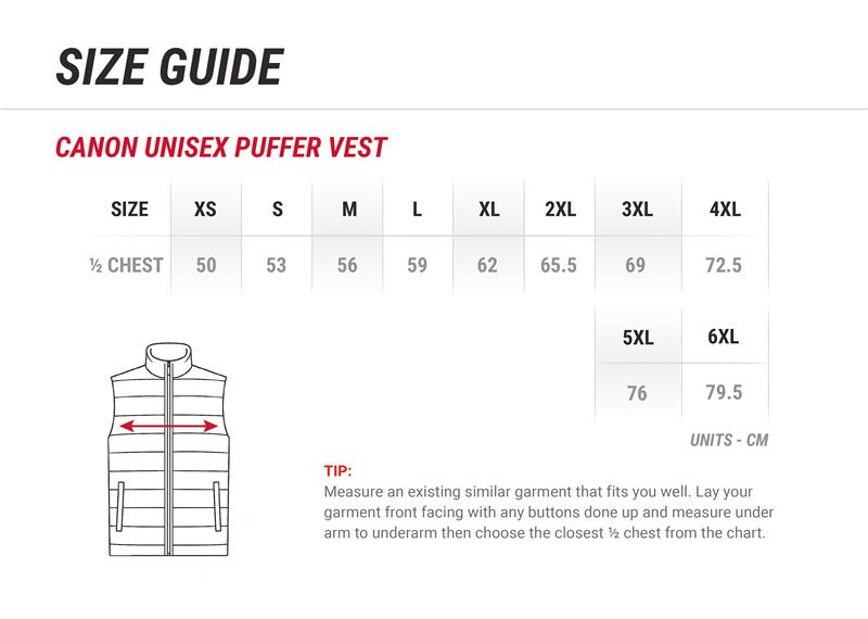 Unisex Puffer Vest