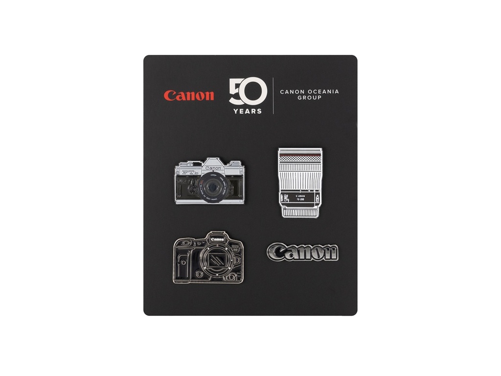 50th Anniversary Metal Pin Set